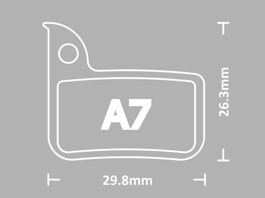 SRAM Monoblock Road Disc Pads - Twin Pack