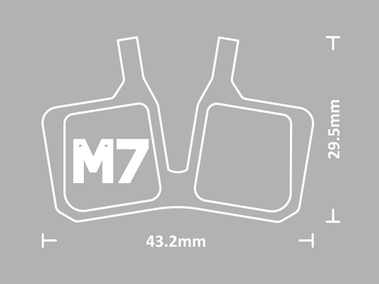 Magura MT5/7 PINLESS Disc Pads - Twin Pack