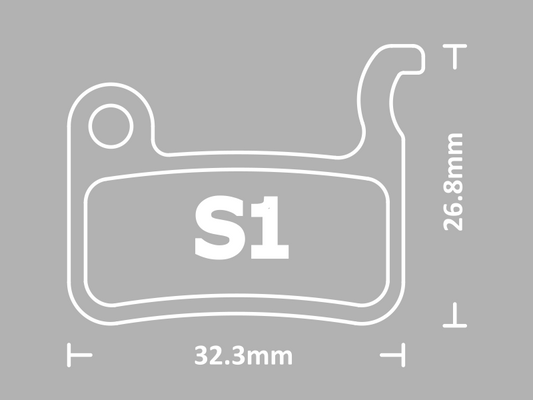 Shimano Hole and Hook Disc Pads - Twin Pack