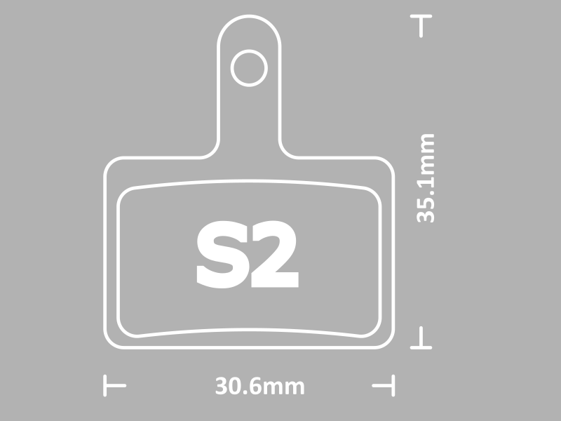 Shimano Old 2 Piston Disc Pads - Twin Pack