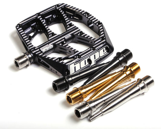 HOPE F20 Titanium Pedal Axles - CLEARANCE