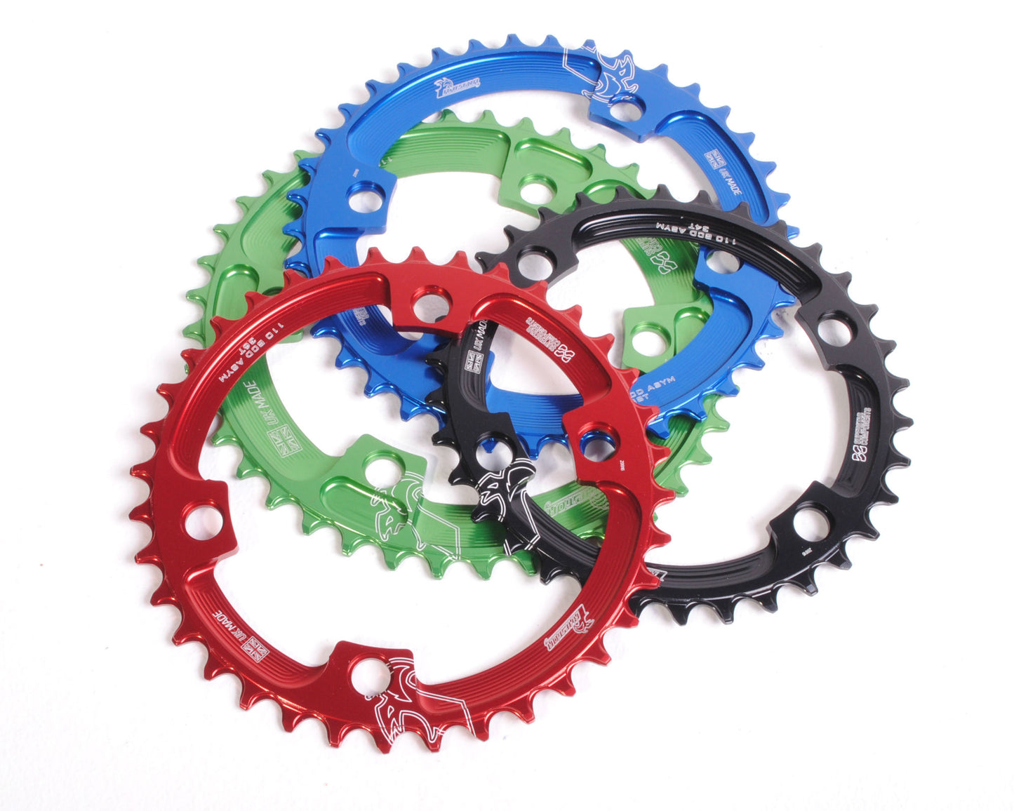 110ASYM Raptor Chainring - UK MADE