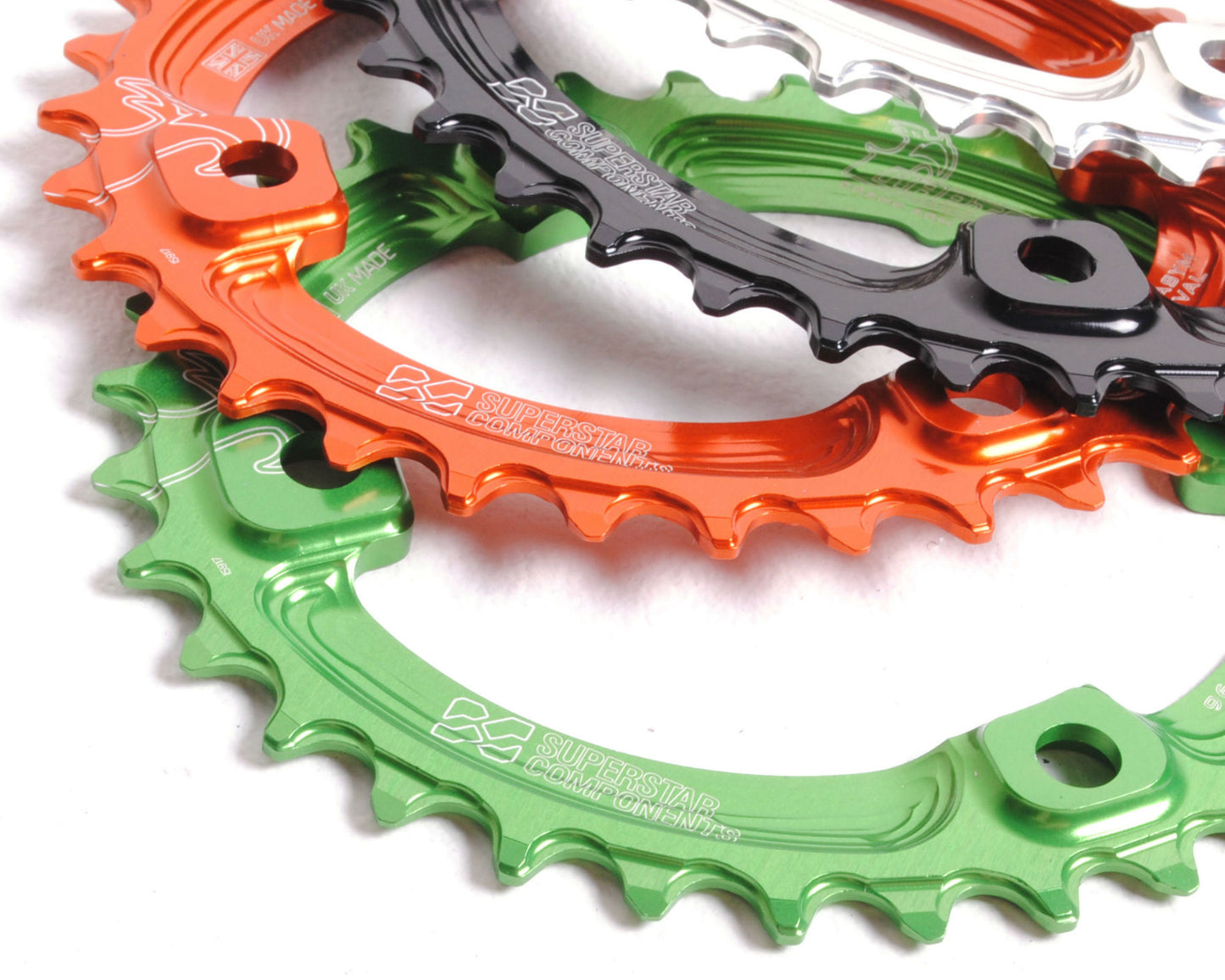 96ASYM Raptor Oval Chainring - UK MADE