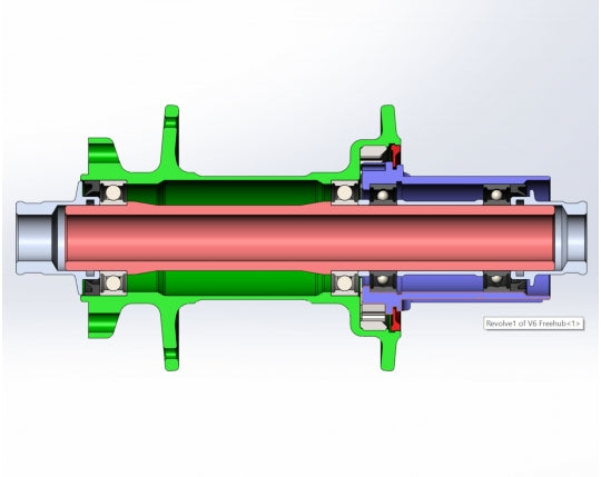 V3 and V6 Rear Adaptor and Spare Axles